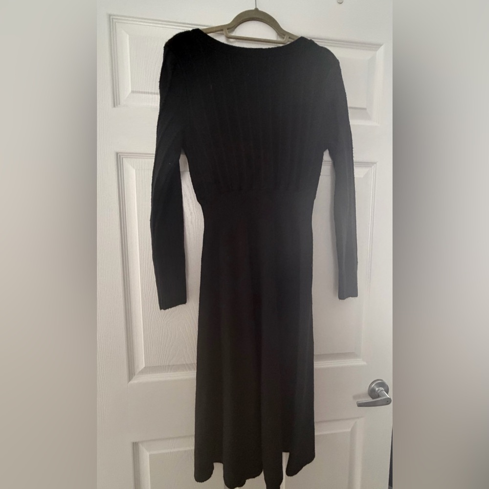 LC Lauren Conrad Black Long Sleeve Dress